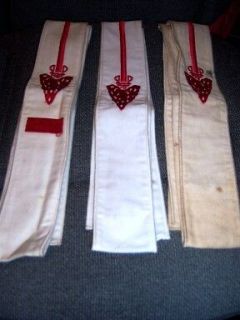 BSA Set of 3 Order of the Arrow Sashes
