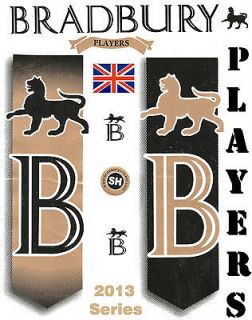 BN unreleased 2013 Bradbury Players edition.Qualit y English cricket