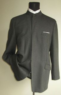 Outstanding Vestimenta Nehru collar nailhead pattern jacket sport coat
