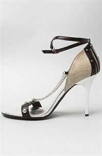 THE MELODY EHSANI LADIES HEEL THE CHEAT[AH SZ 7 IN BLACK,SILVER