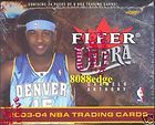 04 FLEER ULTRA NBA HOBBY BOX  LeBRON JAMES/DWYANE WADE/CARMELO/BOSH RC