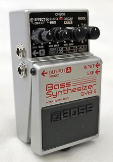 SYB 5 Bass Synthesizer Enhanced Wave Shape Mode Bass Effects Stomp Box