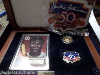 RARE/ PERFECT JACKIE ROBINSON COMMEMORATIVE PROOF $5 1997W GOLD LEGACY