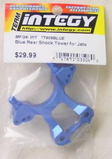 Traxxas Jato Blue Alloy Rear Shock Tower by Integy