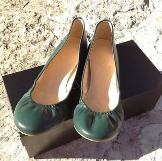 Cece Leather Ballet Flats Color Size 8 Boulevard Green Retail$138+Tax