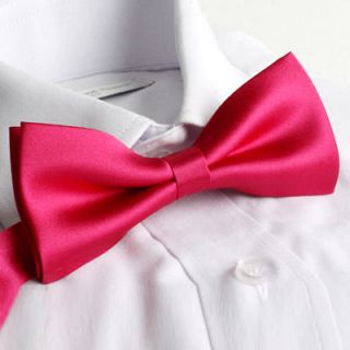 Bow Tie★4.92Mens Basic Tie/Tuxedo Bow Tie/Womans Bow Tie/Pink Tie