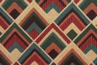 Black Tapestry Lodge Southwestern Contemporary Upholstery Fabric