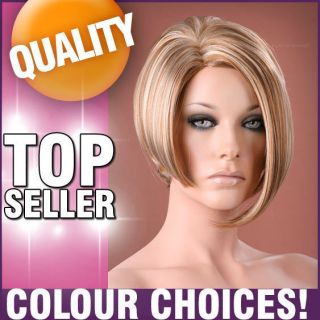 Posh Asymmetrical Short Wig   COLOUR CHOICES