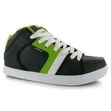Mens Trainers Size 4 New Airwalk Brian Mid Casual Shoes Boys / Kids