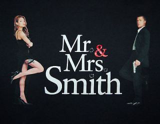 Mr. & Mrs. Smith Brad Pitt Angelina Jolie Love Gets Lethal 2005 Black