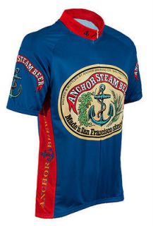 Anchor Steam Beer Cycling Jersey Large L bicycle bike