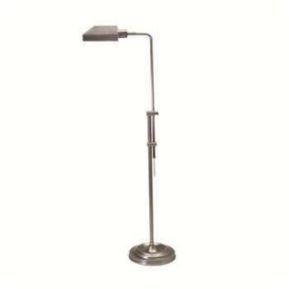 House of Troy Antique Silver Pharmacy Floor Lamp   CH825 AS