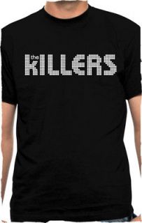 THE KILLERS   Black Logo   t shirt Brand New S,M,L,XL