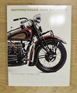 Sothebys 2000 Motorcycle and Bicycle Chicago Auction Catalog 188