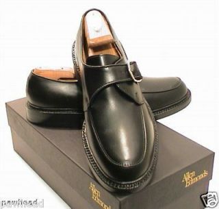 Allen Edmonds Halsted Black Monk Strap Shoe 9.5 B New In Box