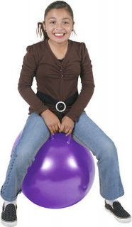 Kids Toy Inflatable Bouncing Hippity Hop Purple Ball