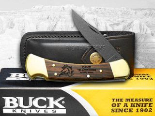 BUCK 110 Folding Hunter 1/500 Yellowhorse Knives #13