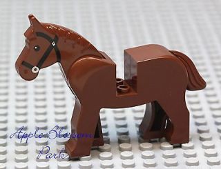 Minifig Animal BROWN HORSE  Minifigure Farm Pet   Castle/City/Kingdoms
