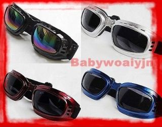 Vintage Style Ski Snowboard Motorcycle Helmet Sunglasses Glasses