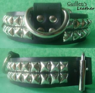 leather dog collar in Spiked & Studded Collars