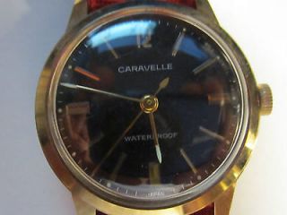 CARAVELLE WATERPROOF AUTOMATIC WATCH   WORKS GREAT 