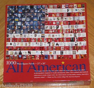 sealed ALL AMERICAN Diana van Nes 2001 Culture Expressions Collage