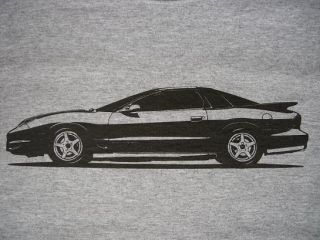 2002 WS6 Trans Am T shirt, 1998 2002 Pontiac TA Ram Air