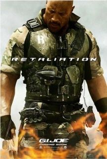 RETALIATION   Movie Poster DS   THE ROCK   DWAYNE JOHNSON   2012