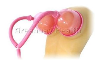 Dual Suction Cup Female Breast Exerciser Pump Enlarger Enlargement