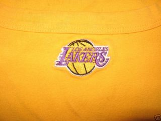 Womens Los Angeles L.A. Lakers Gold / Yellow Tank Top Sleeveless