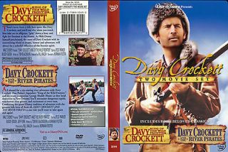 Davy Crockett King Of The Wild Frontier+River Pirates 2 Disney Films