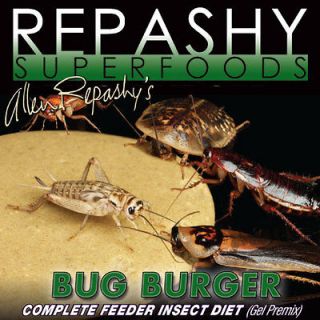 Repashy Superfoods Bug Burger 16 oz. Bag Complete Feeder Insect Diet