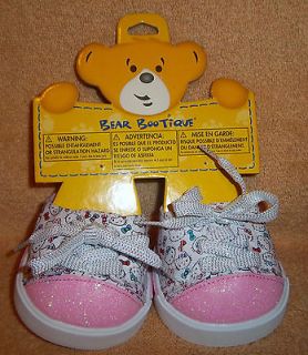 Build A Bear HELLO KITTY SPARKLE SNEAKERS, Tennis Shoes NEW