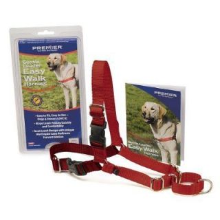 Premier Easy Walk Dog Harness   Medium/RED   Stops Pulling
