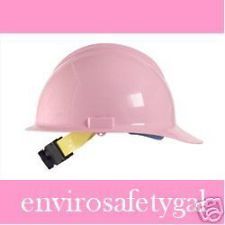 Hard Hat PINK Bullard RATCHET Made in USA Front Brim