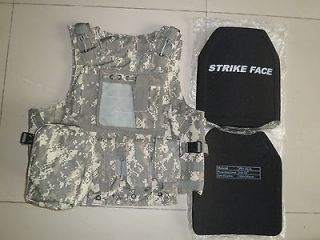 ACU Combat Tactical Bullet proof vest III (Ceramic plates III Stand