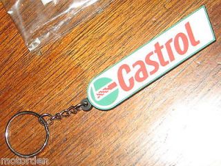 CASTROL promotional key ring unusual/flexib le UNUSED in orig packet