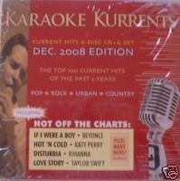 Karaoke CDGs Best of 2008 + Bruno Mars   Zac Brown Band   Maroon 5