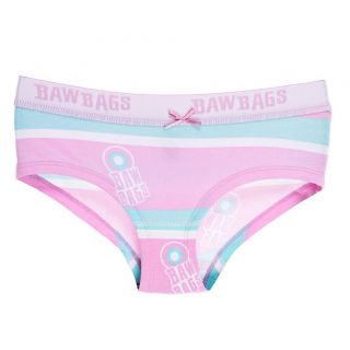 Bawbags JK Willies Girl Womens Underwear   Pink
