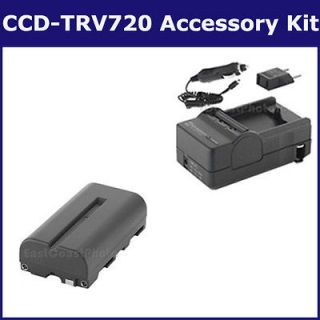 Sony CCD TRV720 Camcorder Accessory Kit By Synergy (Charger, Battery)