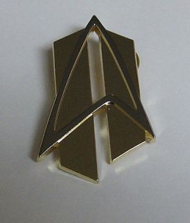 Star Trek Next Generation ALL GOOD THINGS Metal Communicator Pin