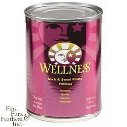 Wellness Duck & Sweet Potato Formula Canned Dog Food 1