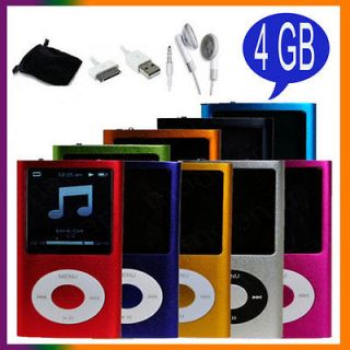 5th Gen Player Video Radio FM  MP4 Media Music Player With Earphone