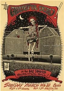 Grateful Dead T  Shirt VTG Style 1982 UC Davis