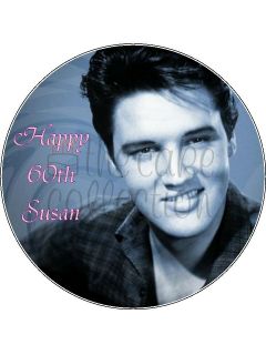 £3   ELVIS EDIBLE ICING SHEET / CAKE TOPPER   11 sizes & shapes