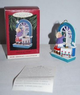 Ornament Look For the Wonder Advent Calendar 1993 in box Christmas