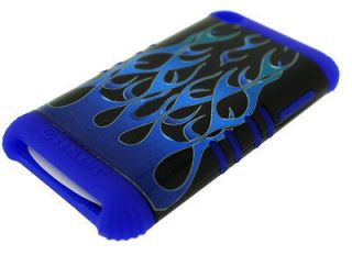 Hybrid Silicon Hard Case for APPLE IPOD TOUCH (4th Gen.) DK Blue/Blue