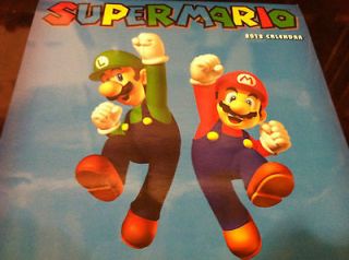 SUPER MARIO CALENDAR 2012