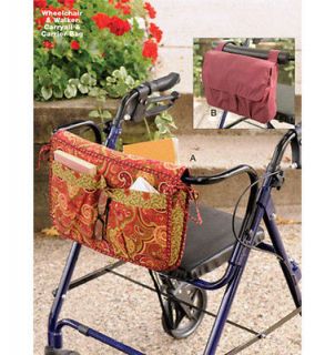 SEWING PATTERN 3927 Carryall & Carrier Bag For Wheelchair/Zimmer Frame