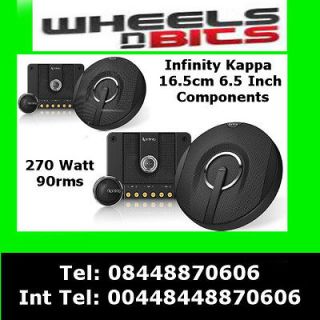 Kappa 60.11cs 6.5 16.5cm 2 Way 270 Watts Car Component Speakers